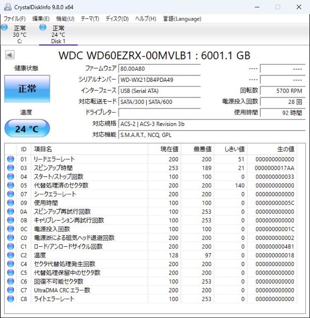 外付けハードディスク・ドライブ G-RAID with Thunderbolt 3 12TB