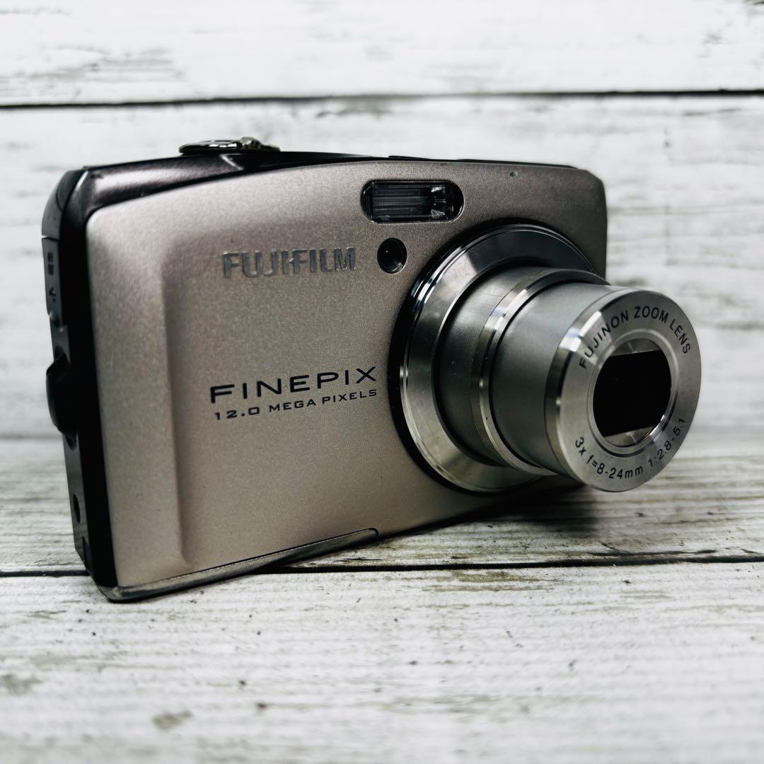 【動作良好】富士フイルム デジタルカメラFINEPIX F60fd ゴールド