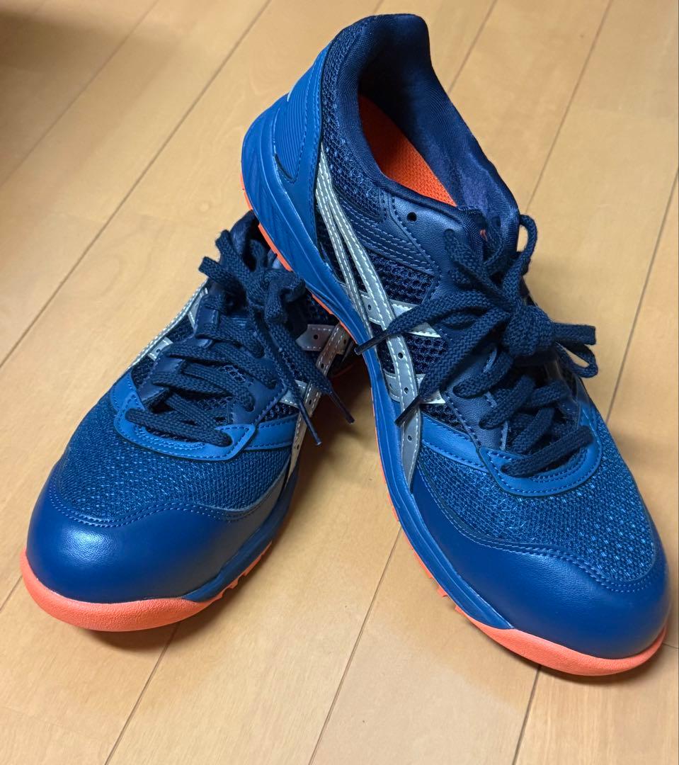 新品未使用 ASICS マコブルー　安全靴　CP210 25.5cm