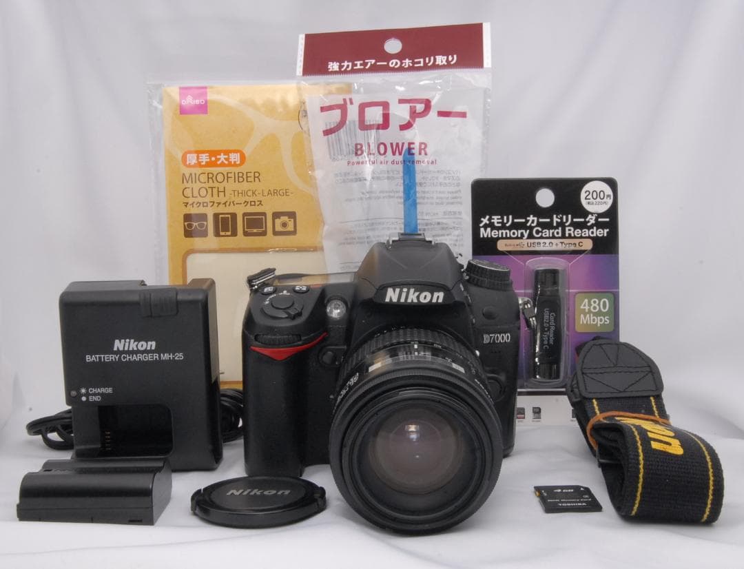 【良品】Nikon D7000 一眼レフ カメラ 撮影 35-105mm 入学式