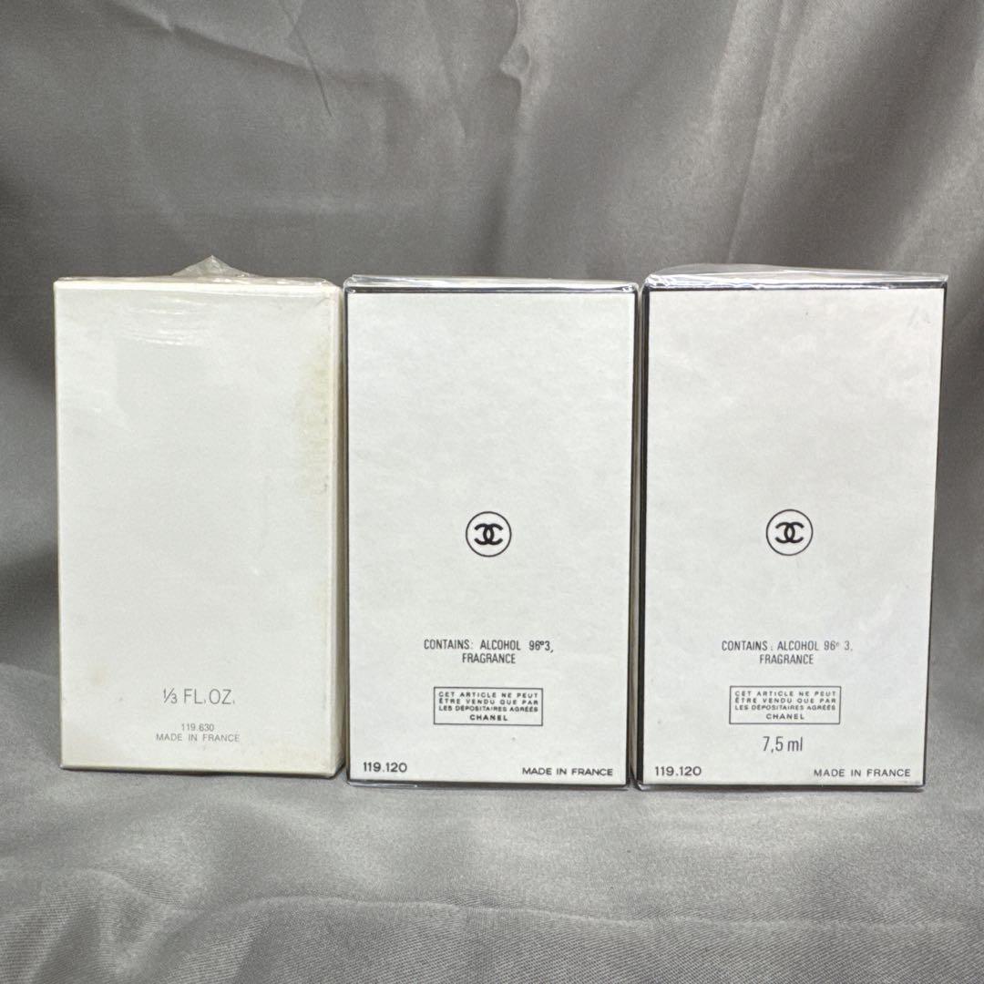 未開封 CHANEL シャネル N°19 パルファム 香水3点セット