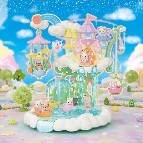 シルバニアファミリー ゆうえんち 【 お空のゆめいろフェアリーキャッスル 】☆彡