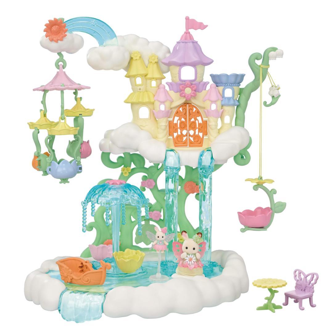 シルバニアファミリー ゆうえんち 【 お空のゆめいろフェアリーキャッスル 】☆彡