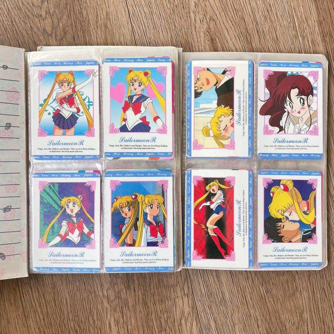 当時物 美少女戦士セーラームーン カード レア　ノーマル　124枚