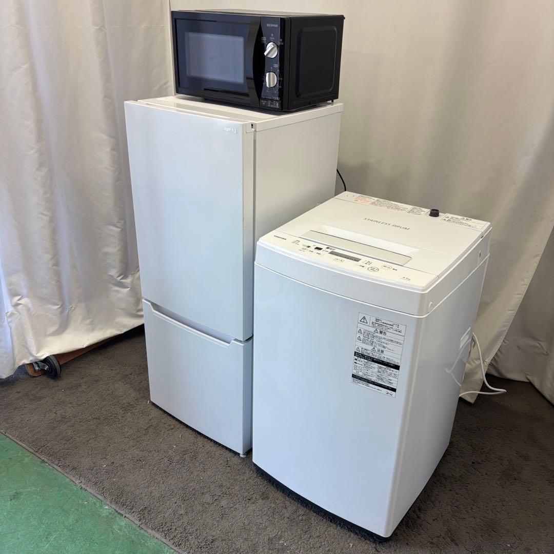 218　洗濯機　冷蔵庫　電子レンジ　一人暮らし　家電セット　中古　設置無料　安い