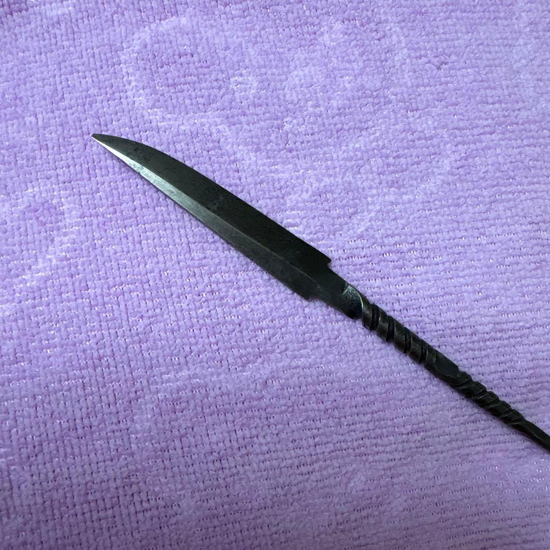金属製 ペーパーナイフ ツイストハンドル
