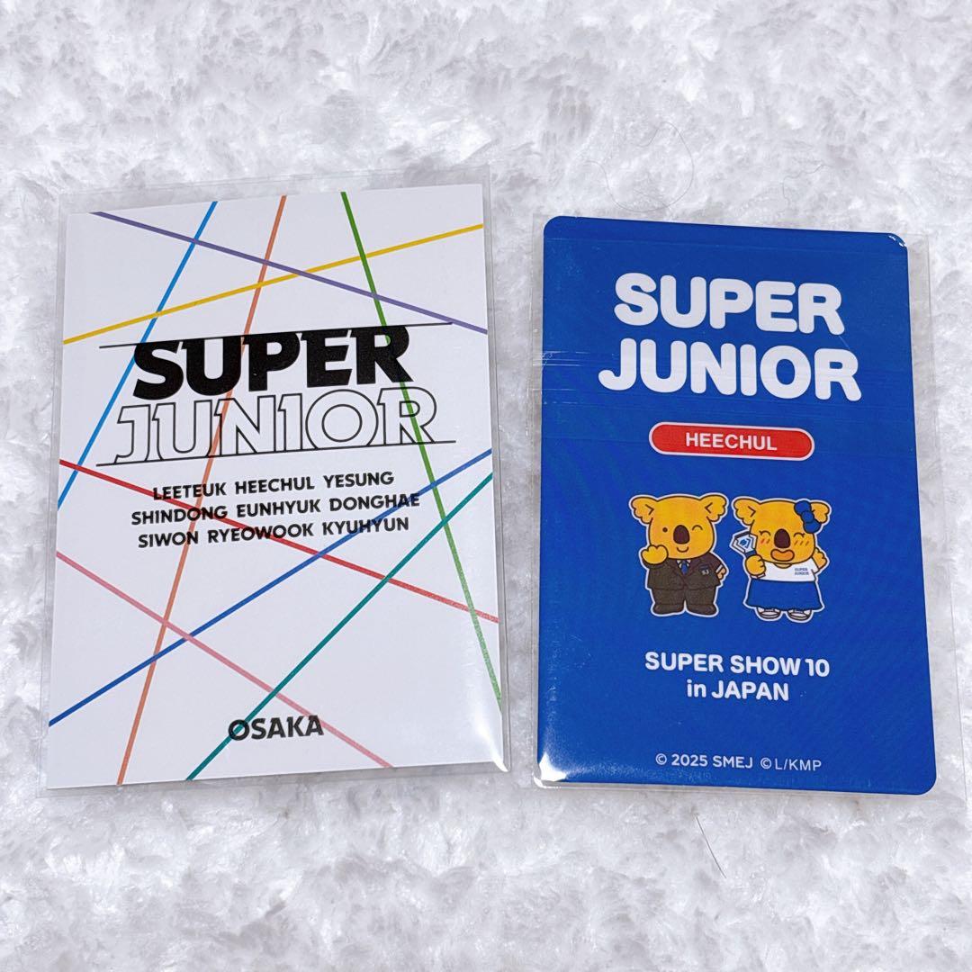 スパショ　コアラ　SUPER JUNIOR Heechul フォトカードセット