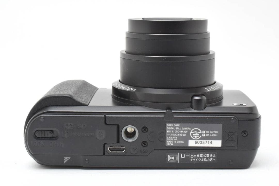 美品　SONY Cyber-shot DSC-HX30V ブラック ＃A484