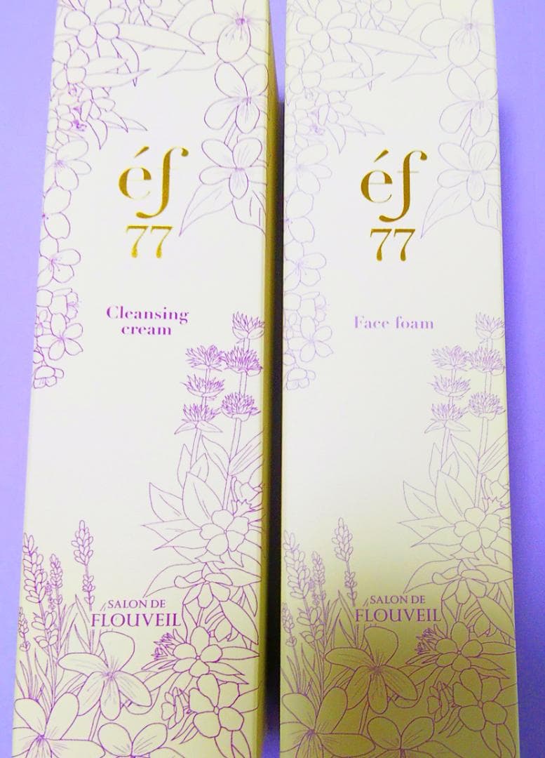 ＊５点セット＊新ｅｆ＊エフ７７＊洗顔 化粧水 乳液 クリーム他＊フルベール化粧品