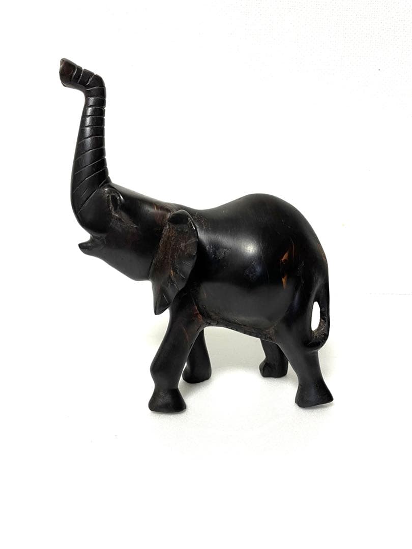 vintage 象　置物 wooden figure/ornament