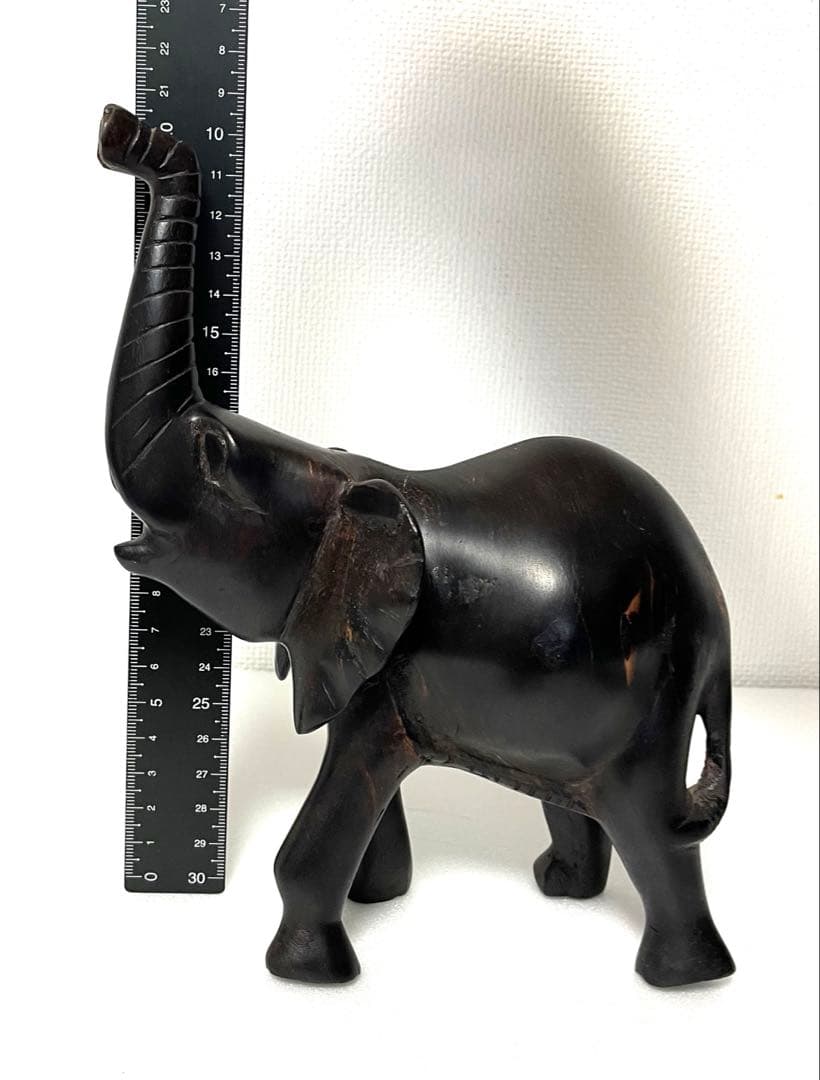 vintage 象　置物 wooden figure/ornament