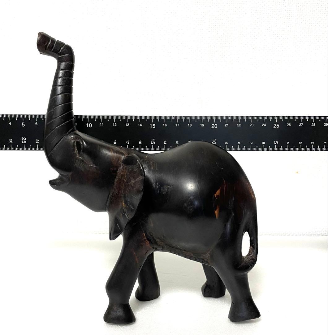 vintage 象　置物 wooden figure/ornament