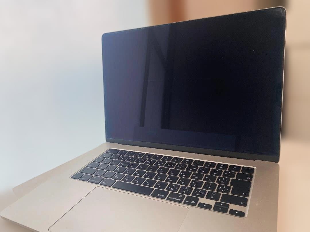 【ジャンク品】最新モデル15インチMacBook Air M4 スターライト