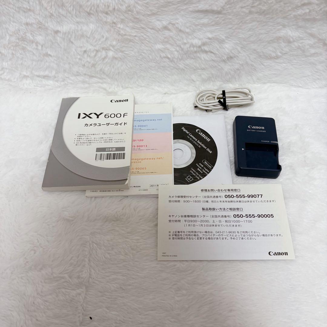 【極美品】Canon IXY 600F コンデジ コンパクトデジタルカメラ
