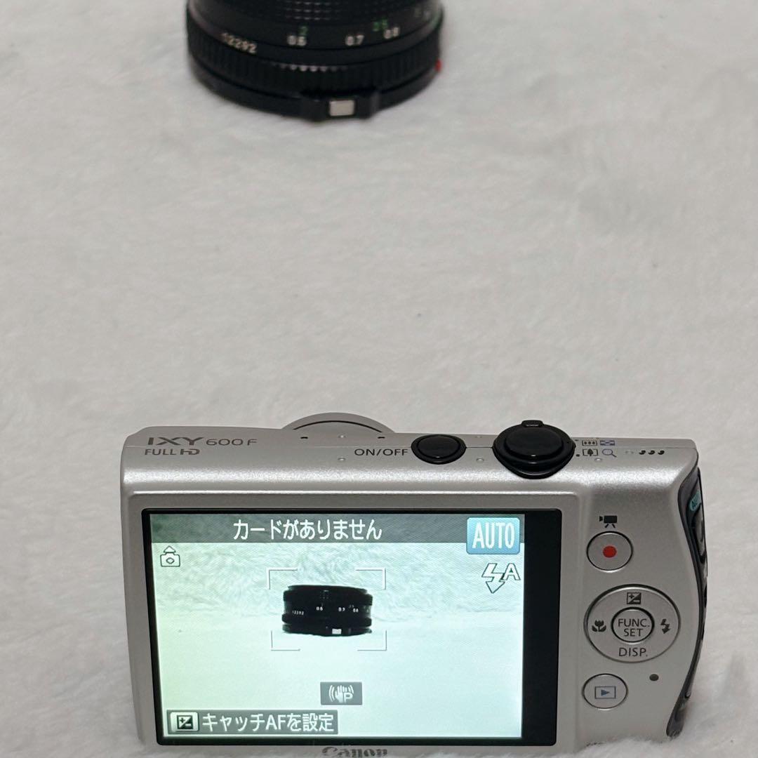 【極美品】Canon IXY 600F コンデジ コンパクトデジタルカメラ