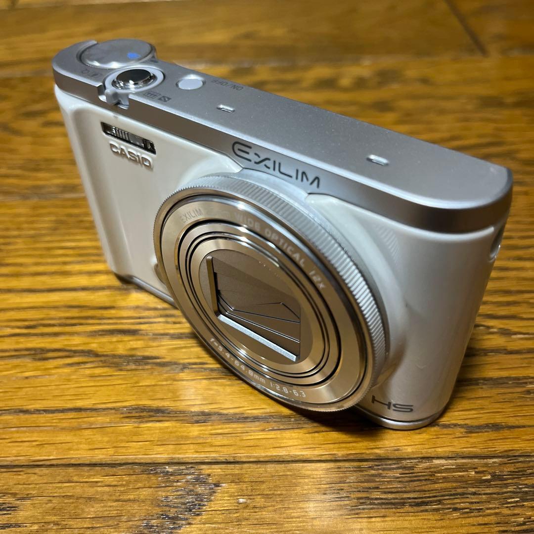 CASIO デジタルカメラ EXILIM EX-ZR3200WE　ホワイト