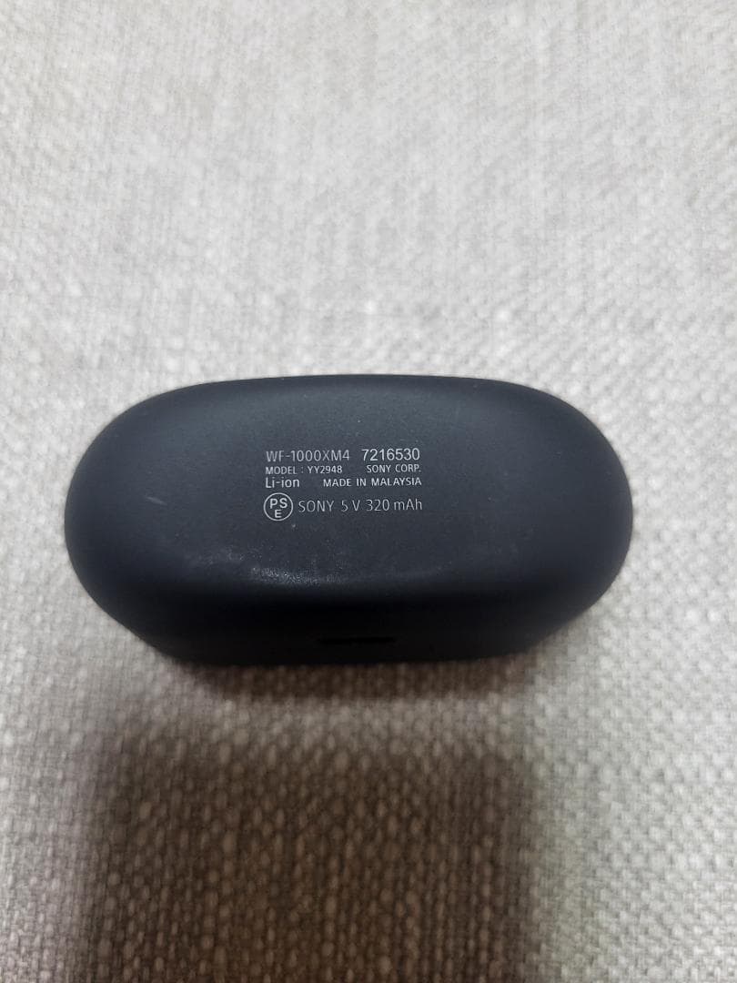 SONY WF-1000XM4 ワイヤレスイヤホン ブラック　ｇ