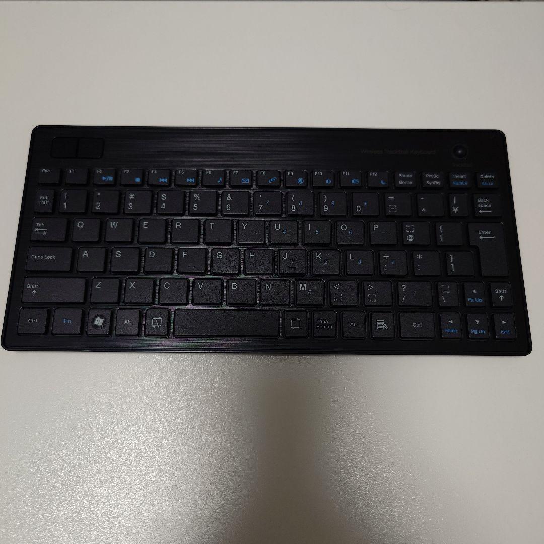 ELECOM ワイヤレストラックボールキーボード TK-FDP021