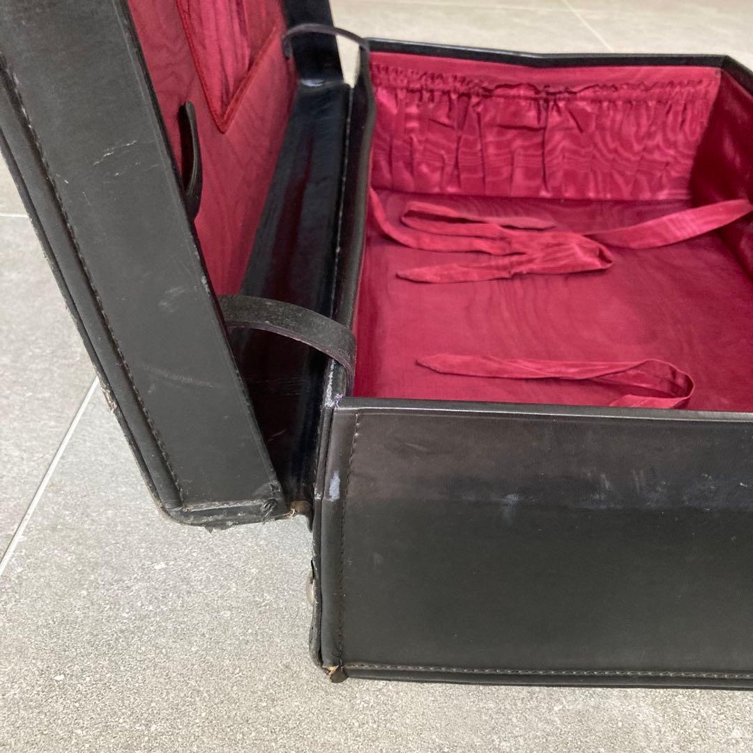 ヴィンテージ レザー トランクケース トランクバッグ レトロ雑貨 古道具