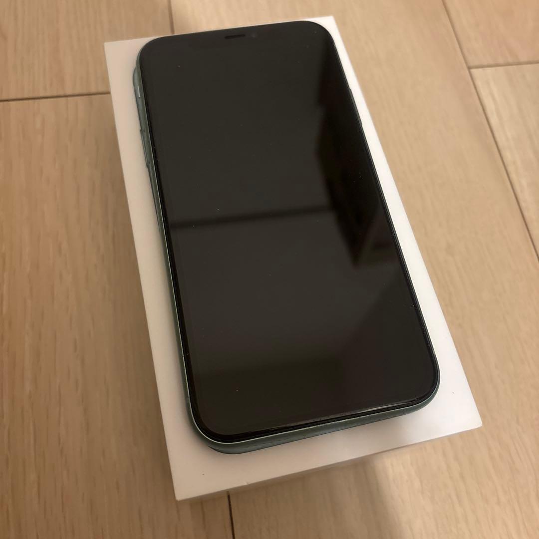 Apple iPhone 11 美品　ミントグリーン 本体 SIMロックなし