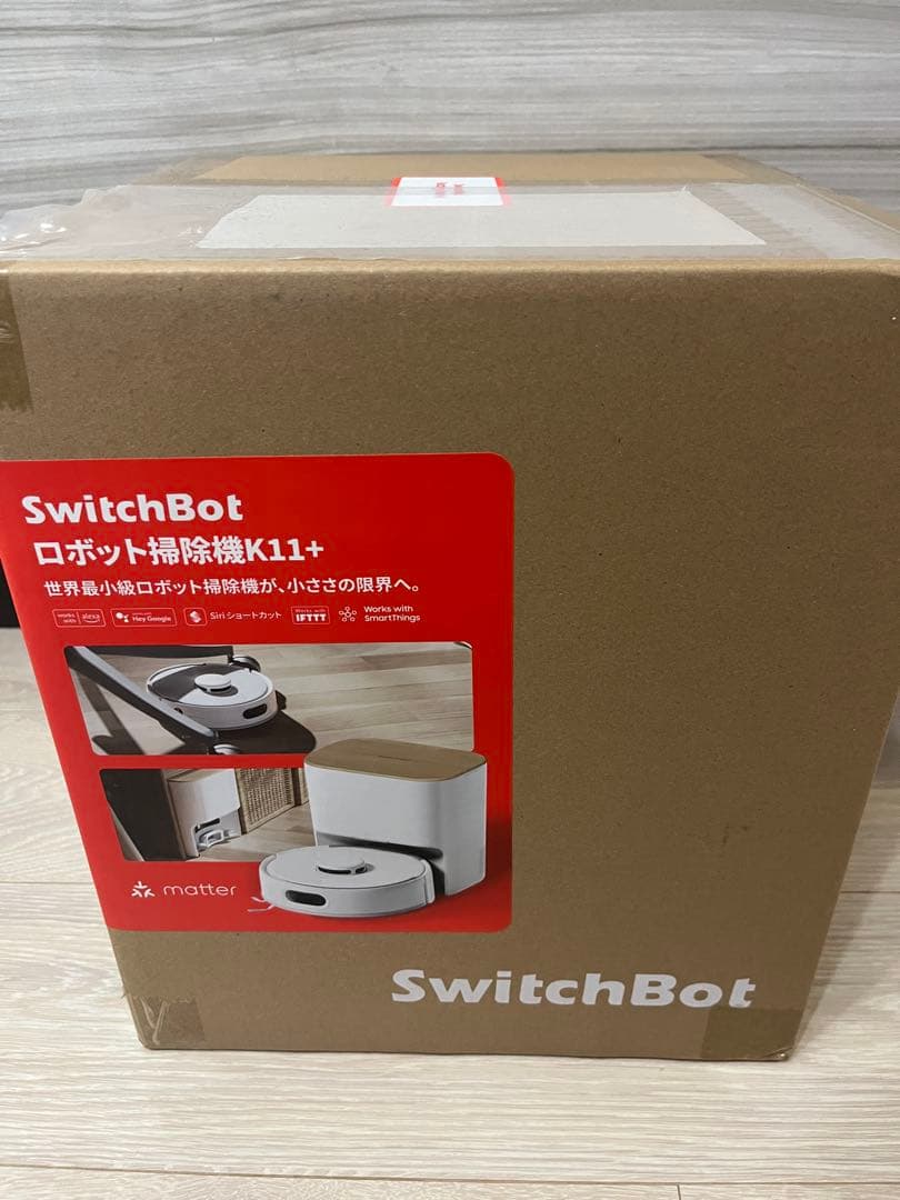 SwitchBot ロボット掃除機 K11+