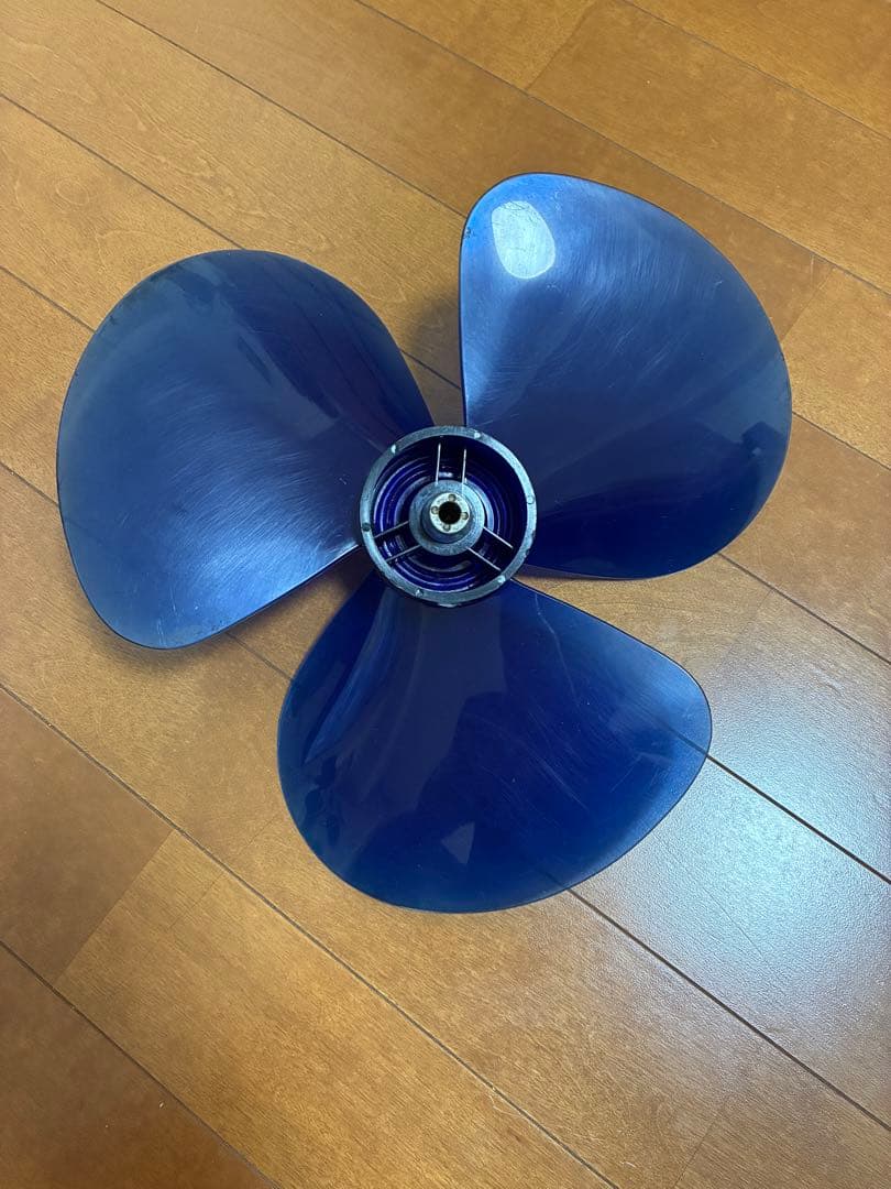 昭和レトロ National 扇風機 青羽根 ダブル首振り 動作品