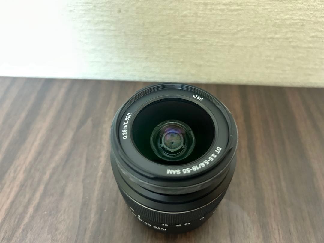 一眼レフ SONY α55 レンズ2本セット 充電器付き ジャンク
