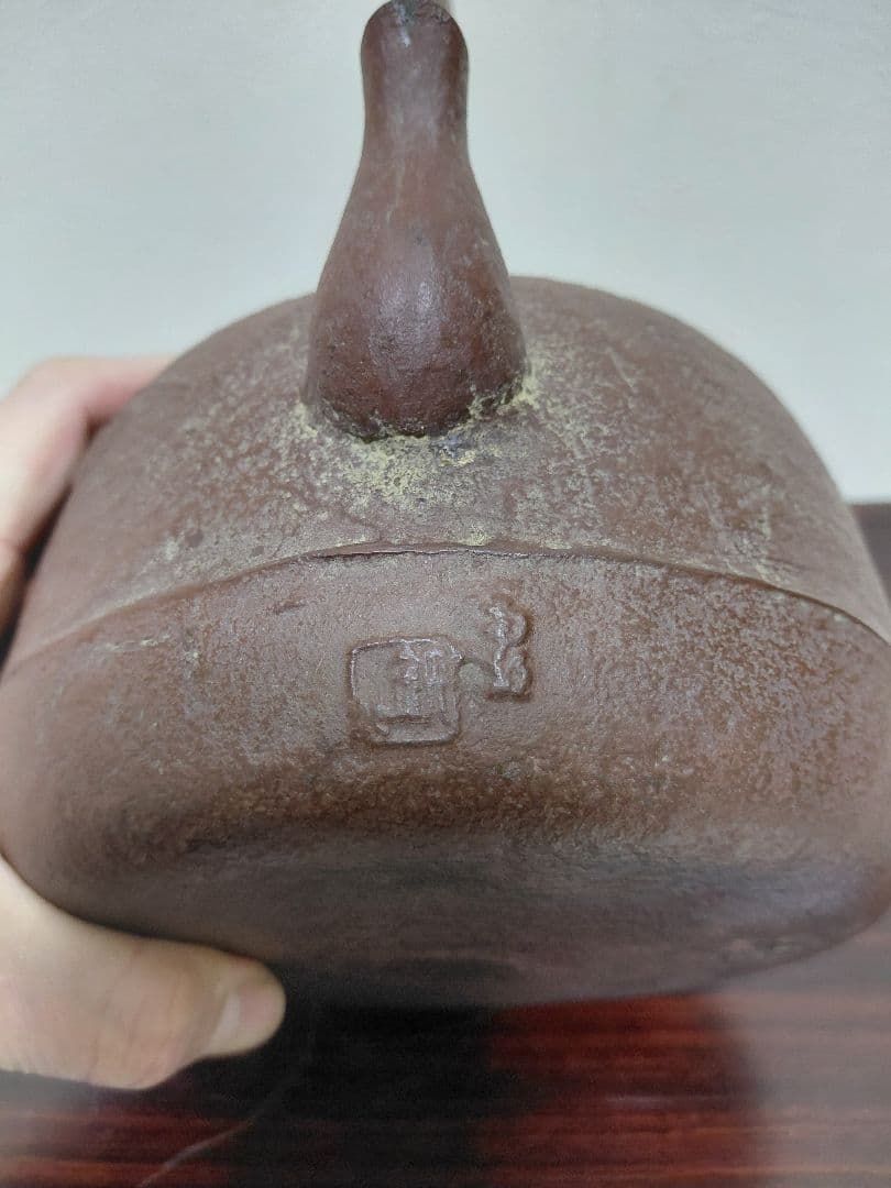南部鉄瓶　作者不明　茶道具