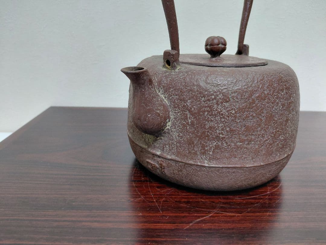 南部鉄瓶　作者不明　茶道具