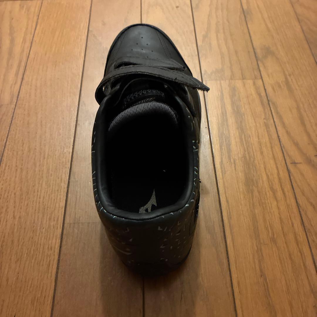 Mizuno ブラック ベルクロ 安全靴 26.5㎝