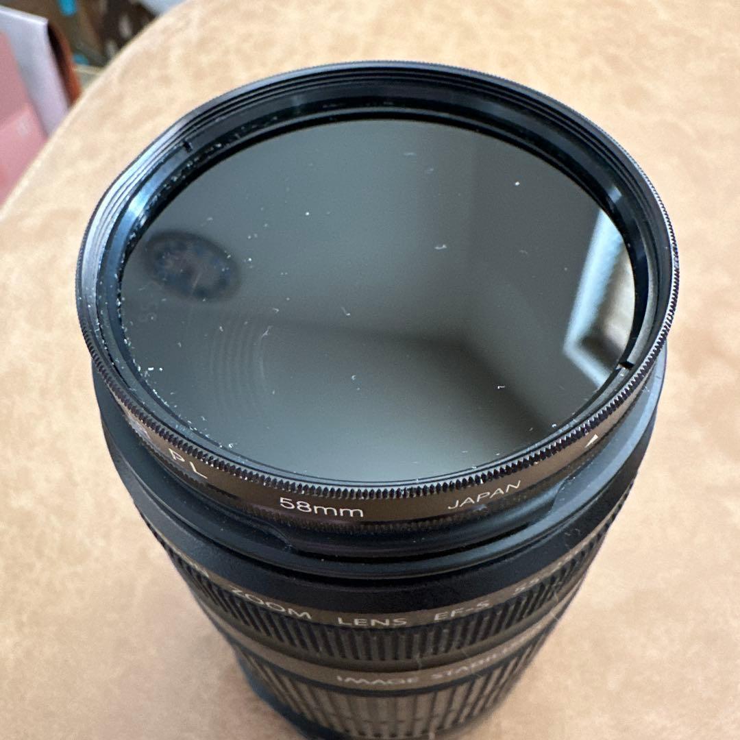 美品 Canon EF-s 55-250mm 4-5.6 is