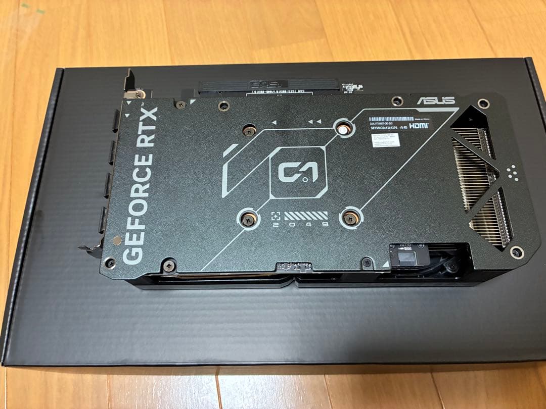 グラフィックボード・グラボ・ビデオカード ASUS Dual RTX 4060Ti OC Edition 8GB