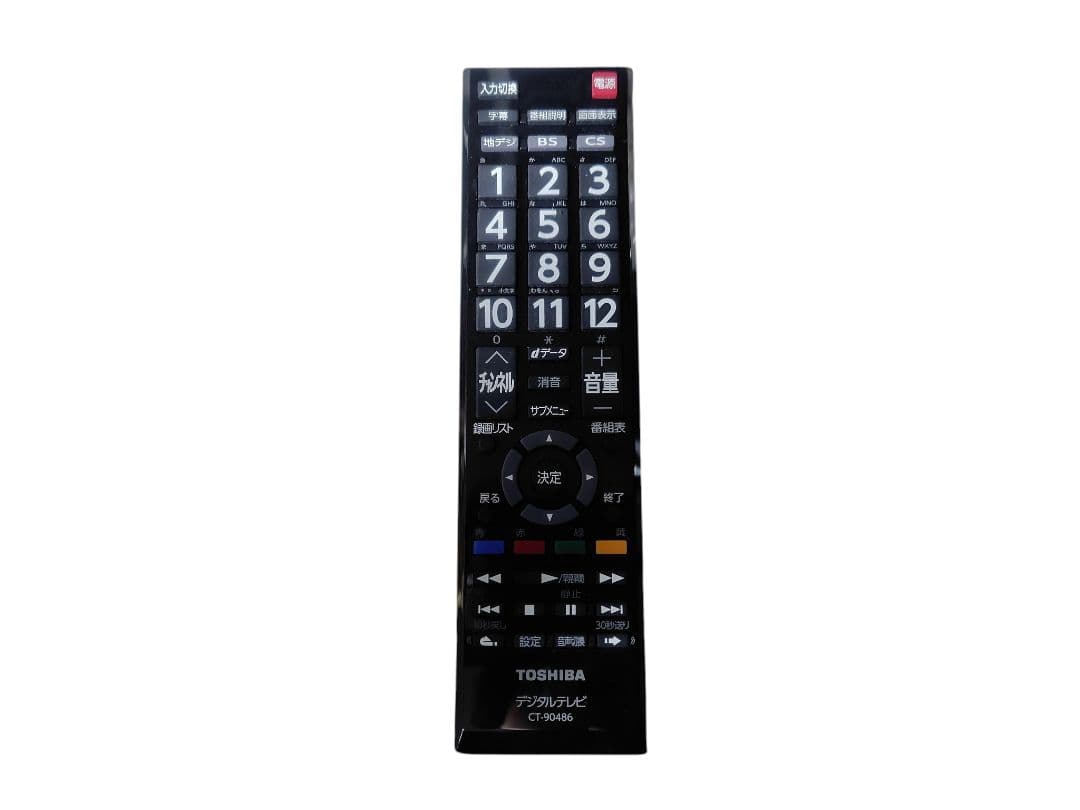 □TOSHIBA 液晶テレビ 32S24 32型 22年製 壁掛け専用