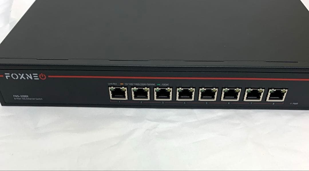 10gbps スイッチングハブ 8ポート