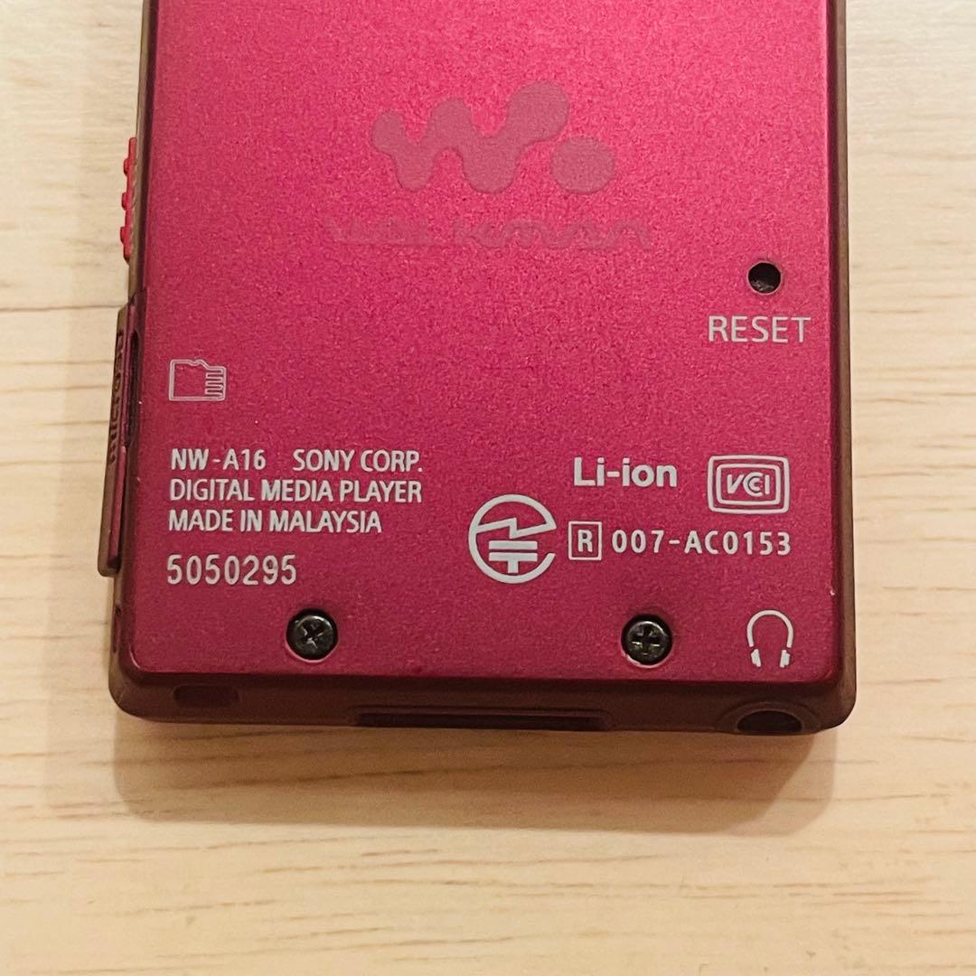 SONY ウォークマン NW-A16 初期化済み