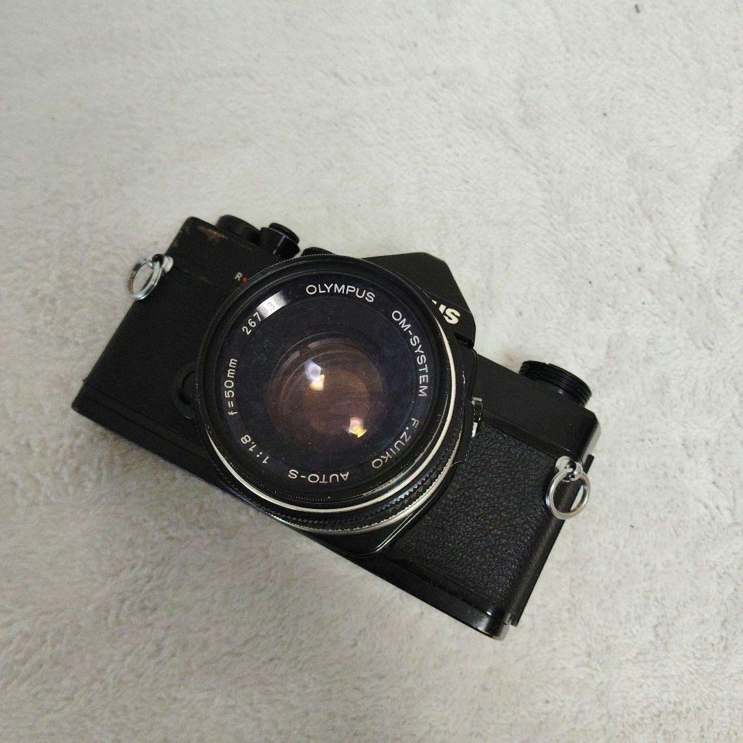 【美品】OLYMPUS OM-1 F.ZUIKO50mmf1.8露出OKケース付