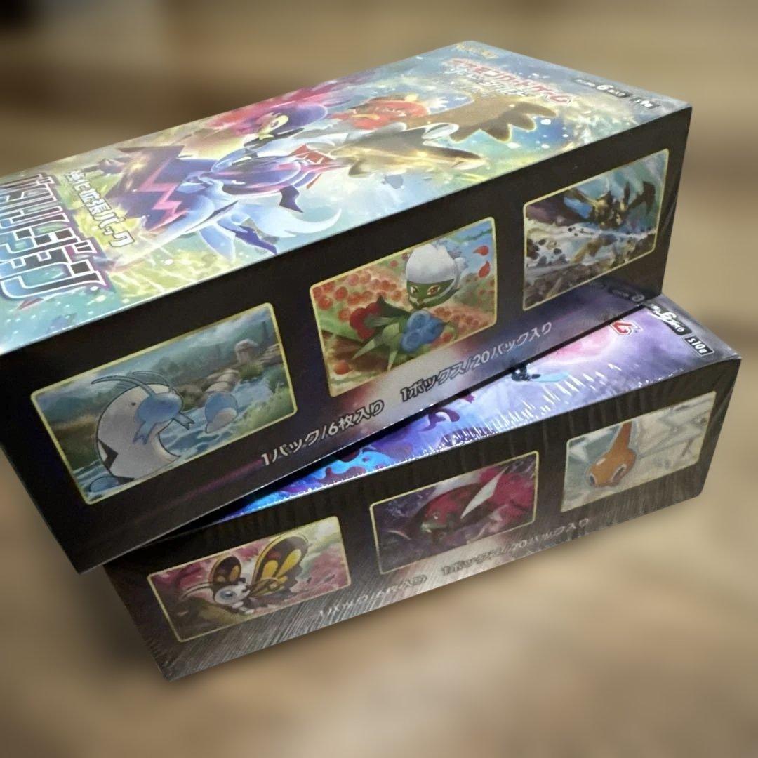 ポケモンカード　ダークファンタズマ　バトルリージョン シュリンク付き　BOX