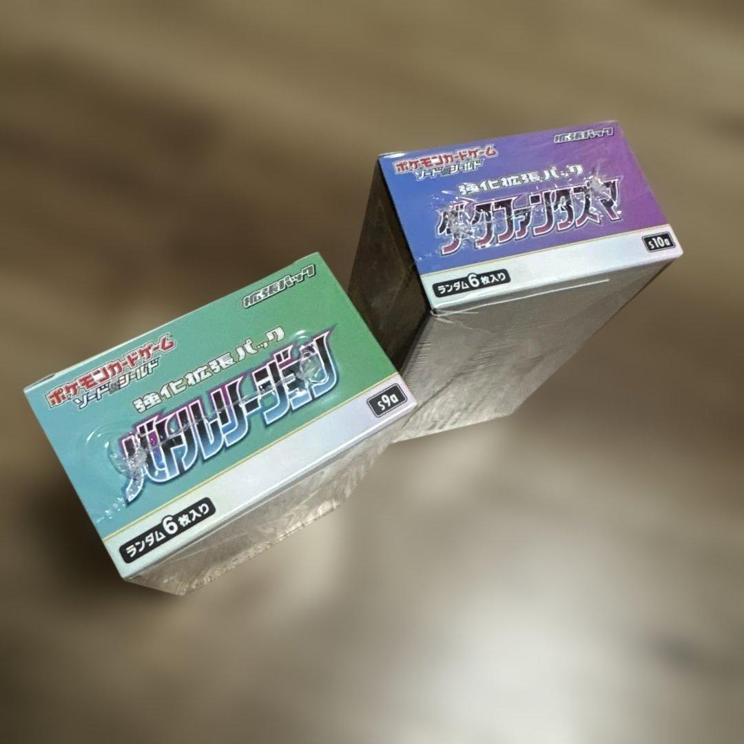 ポケモンカード　ダークファンタズマ　バトルリージョン シュリンク付き　BOX