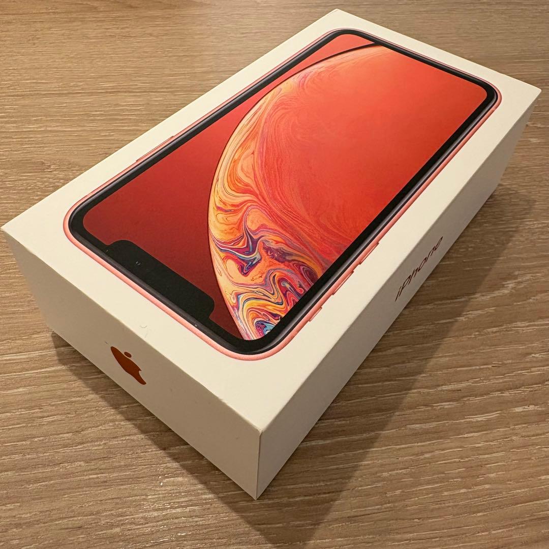 付属品完備★iPhone XR 64GB SIMフリー バッテリー84%