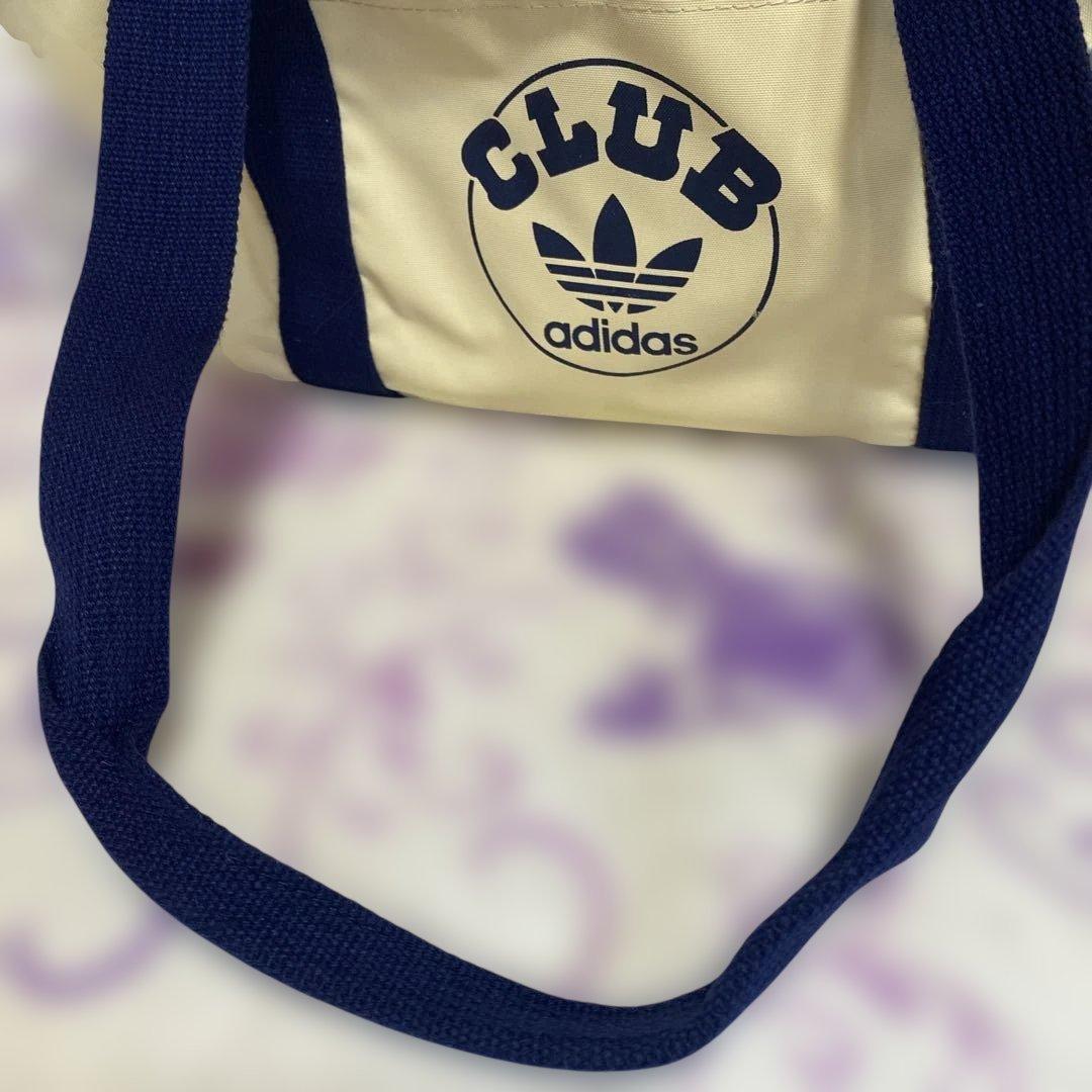 希少♢adidas club♢ボストンバッグ♢ヴンテージ♢長期的保管品