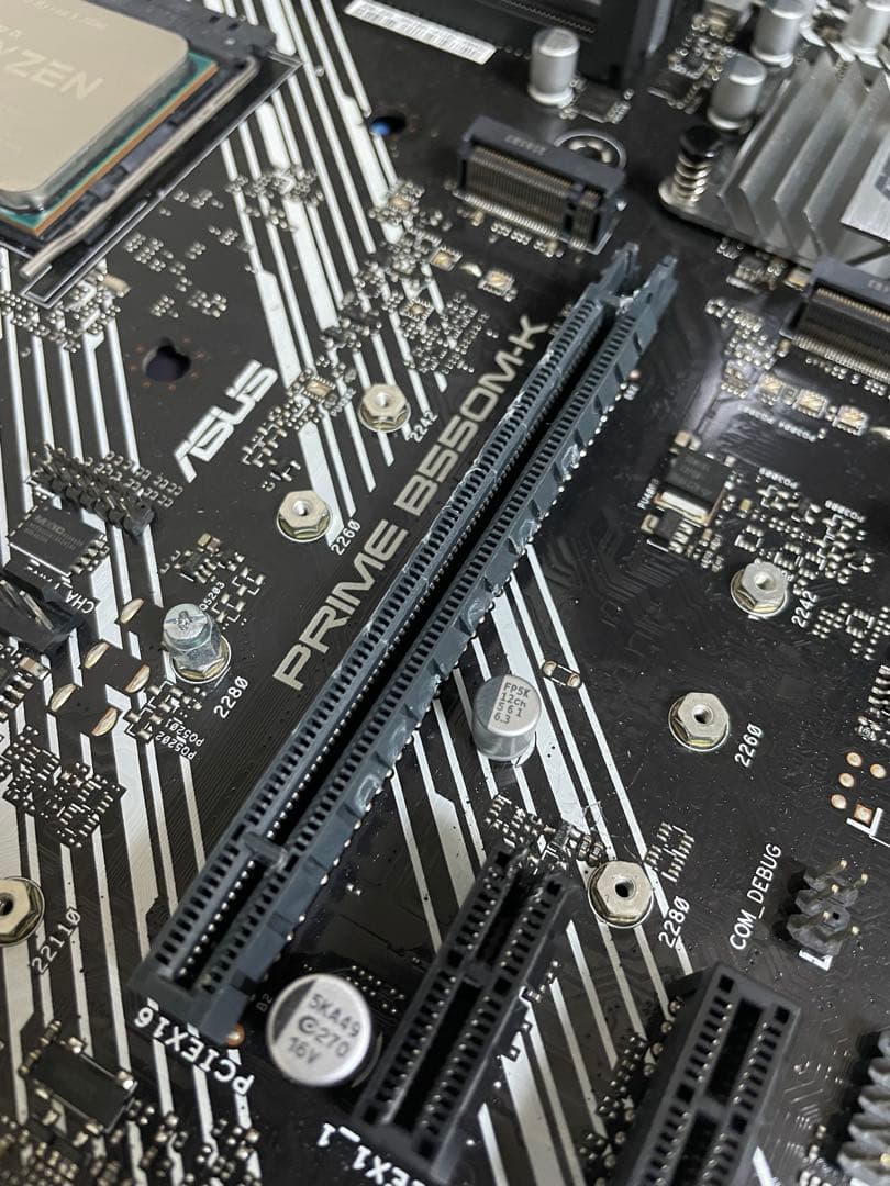 訳あり ASUS B550 RYZEN 5 3500