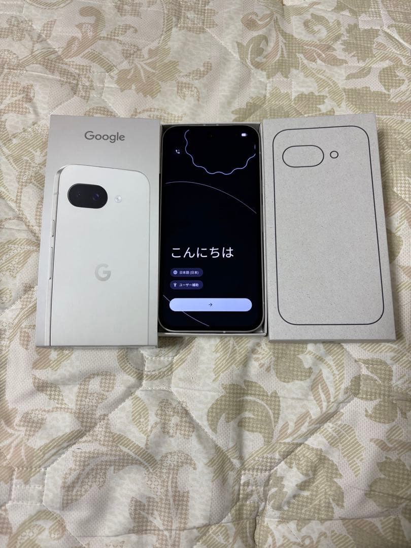 Google Pixel 9a Porcelain（ポーセリン）本体