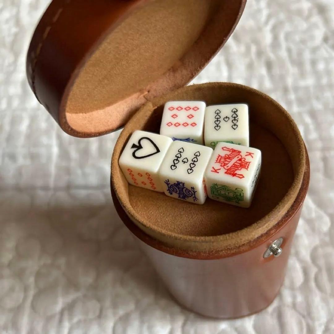 ヴィンテージ　希少　ポーカーダイス　セット