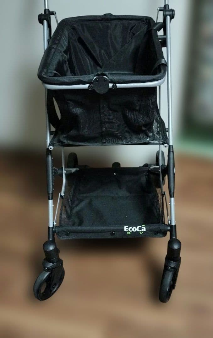 エコカ ショッピングカート 黒