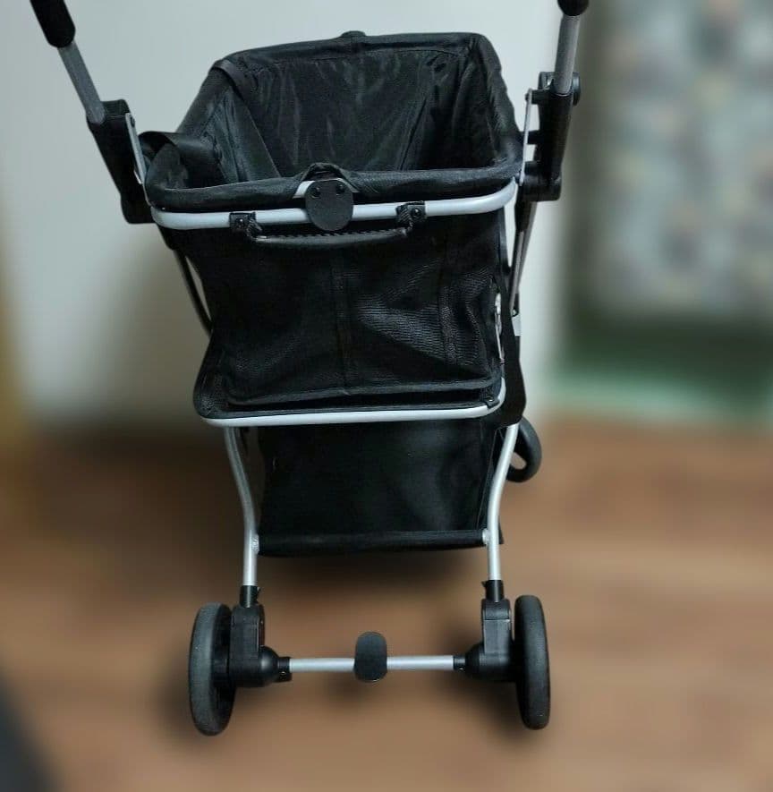 エコカ ショッピングカート 黒