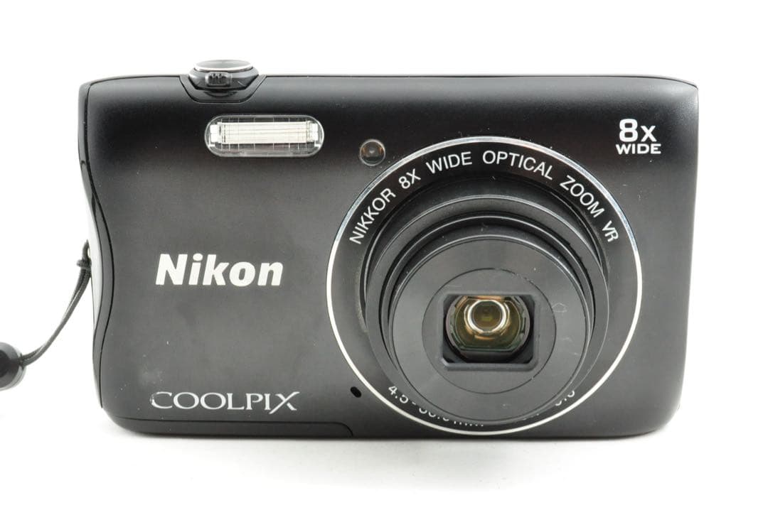 美品　NIKON COOLPIX S3700 ブラック　コンパクトデジタルカメラ