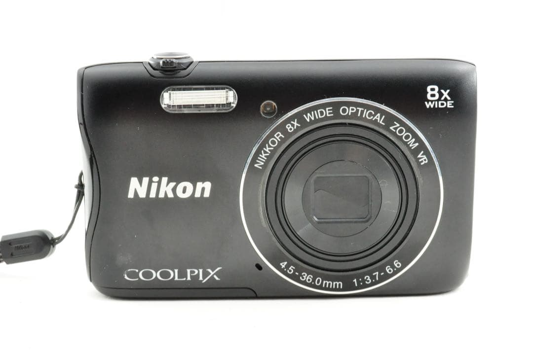 美品　NIKON COOLPIX S3700 ブラック　コンパクトデジタルカメラ
