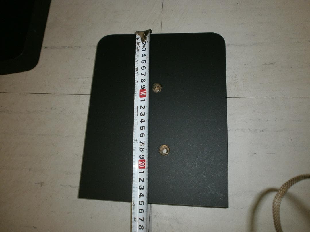 天板４枚付　ハヤミSB型　大型　スピーカースタンド2台、肉厚木製　美品
