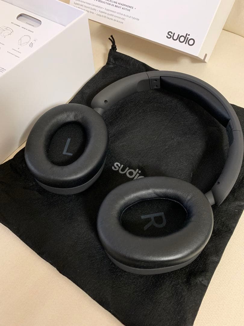 sudio K2 Pro ワイヤレスヘッドホン ブラック