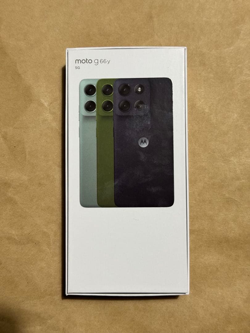 【ディルグリーン】motorola moto g66y 5G【新品未使用】
